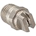 Dixon NZ Series Brass High Pressure Spray Nozzle, NPT Male Inlet, Degree Angle