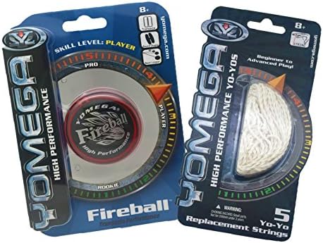 Fireball High Performance Yo-Yo and White Replacement String Combo Pack!