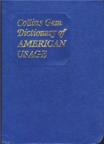 Collins Gem Dictionary of American Usage