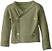 L'ovedbaby Unisex-Baby Newborn Organic Wrap Shirt, Sage, 0/3 Months