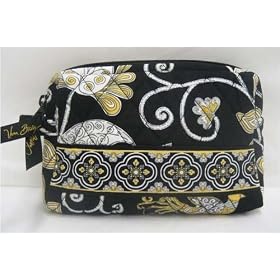 Vera Bradley Yellow Bird Small Cosmetic Case