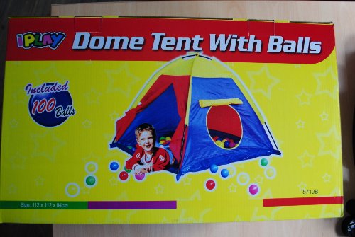 Dome Tent with 100 Balls