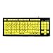 Accuratus Monster 2 USB High Visibility Keyboard in Uppercase