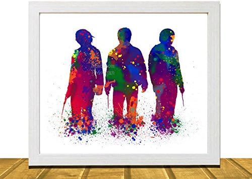 Harry Potter Inspired Wall Art, Watercolor Art, Kids Room Decor, Harry Potter Poster, Baby Shower Gift, Nursery Art, Unframed, Printed on Archival Matte Premium Photo Paper