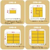 コルクマット/ジョイント式 [大粒タイプ] [ジョイント形状 type-A] 30cm×30cm　108枚/6畳セット