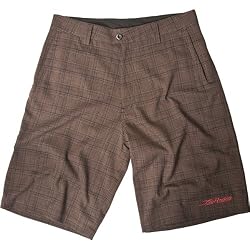 Fly Racing Mulligan II Men's Short Racewear Pant - Brown Plaid