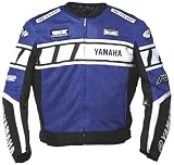 Joe Rocket Yamaha Champion Mens Mesh Textile Motorcycle Jacket Blue/Black XXL