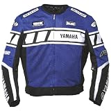 Joe Rocket Yamaha Champion Mens Mesh Textile Motorcycle Jacket Blue Black S at Joe Rocket