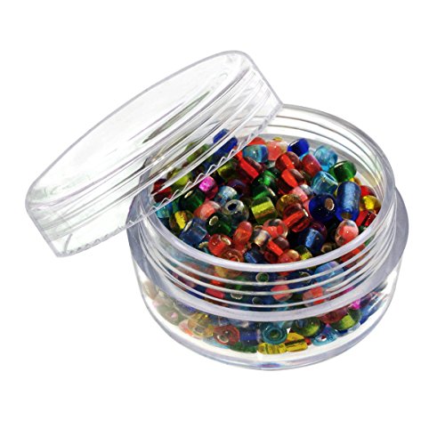 Darice 199289 Clear Bead Container with 12Small Boxes