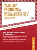 Graduate Programs in Business, Education, Health, Information Studies, Law & Soc (Peterson's Graduate Programs in Business, Education, Health, Information Studies, Law and Social Work)