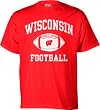 Wisconsin Badgers Perennial Football T-Shirt