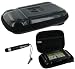 GPS Hard Shell (Black) Carrying Case and Ultra Mini Capacitive Stylus for Garmin nüvi 2460LMT 5-inch