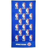 NBA McArthur Detroit Pistons Royal Blue NBA Bench Towel