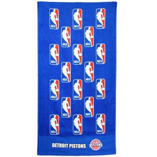 Detroit Pistons Royal Blue NBA Bench Towel