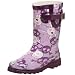 Apparel : Chooka Toddler/Little Kid Skull Grape Camo Rain Boot