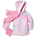51w9dfNXMJL. AA75  Pacific Trail   Kids Girls 2 6X Plaid Colorblock Scarf Jacket, Pink, 4T