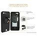 Ztylus Z-Clip Vent Mount w/ Black Lite Smartphone Case for Apple iPhone 6 / 6s - Rotatable Kickstand AC Clip, Slip Prevention, Non Magnetic