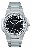 TECHNOS (テクノス) 腕時計 石付きベゼル 5気圧防水 T2591SB メンズ