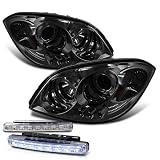 05-10 Cobalt Halo LED Projector Smoked Head Lights + Fog