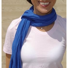 American Apparel Style 6445 Sheer Jersey Scarf