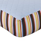 Bacati ABC 123 Quilted Changing Pad Cover by Bacati