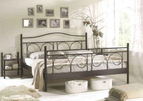 Metallbett Ines Schwarz