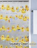 Rubber Ducky Vinyl Shower Curtain