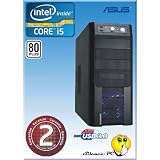 ANKERMANN-PC INTEL "HD-GAMER 3" CORE i5 2400 (4x3,10GHZ) | ATI Radeon HD6770 1GB | 8 GB RAM DDR3 | 1TB HDD SATA3 | ASUS P8H61-M Pro Rev.3 USB 3.0 | 24xDVD Writer | Netzteil Coolermaster 450W 80+ Bronze 5J. Garantie | Case A-Dis ELITE 710 | absolut leiser POWER PC mit 2 Jahre echte GARANTIE
