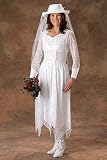 Isabella Handkerchief Wedding Gown