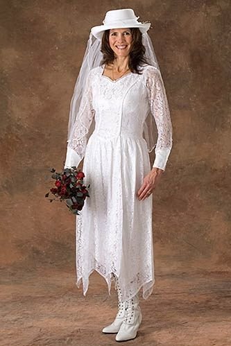 Isabella Handkerchief Wedding Gown
