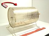 Casino Grade Brass Raffle Ticket Drum, Large Size Raffle Ticket Drum