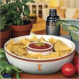 Illinois Fighting Illini NCAA Chip and Dip Bowl
