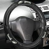 Philadelphia Eagles Black Vinyl Massage Grip Steering Wheel Cover