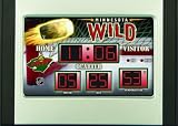 Minnesota Wild Scoreboard Desk Clock