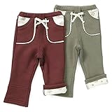 【アウトレット】 Biquette Club 長丈パンツ (80～130cm) キムラタンの子供服 レッド 90 ( 10371x10571-154 )