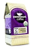 Paramount Coffee, Fair Trade Organic Morning Music, Ground Coffee, 10-Ounce Bags (Pack of 3)