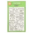 Hero Arts 4x6 Playful Animals Clear Stamp Set Hero Arts 4x6 Playful Animals Clear Stamp Set