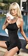 Basic Mini Dress With Low Back & Hip Slits