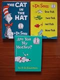 The Cat in the Hat ~ Are You My Mother? ~ One Fish Two Fish Red Fish Blue Fish: Dr. Seuss Set of 3 I Can Read It All By Myself Books