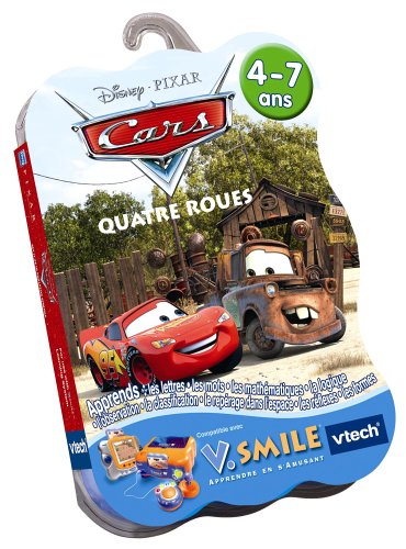 City Travel Guides Discounted  Logiciels : V.Smile - Jeu éducatif Cars (Disney Pixar)