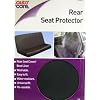 BLACK NYLON WATER RESISTANT REAR SEAT COVER PROTECTOR