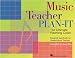 Music Teacher Plan It