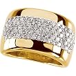 14K Yellow Gold Diamond Ring/Band - 1.20 Ct.