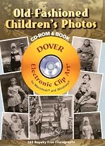 Old-Fashioned Children's Photos CD-ROM and Book