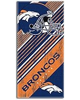 The Northwest Company NFL Denver Broncos Diagonal Beach Towels