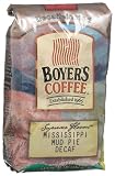 Boyer's Coffee Mississippi Mud Pie Decaf, 16-Ounce Bags (Pack of 2)