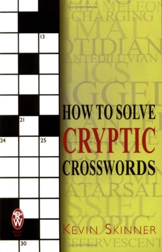 How to Solve Cryptic Crosswords