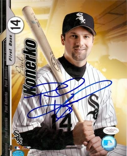 Paul Konerko Autographed/Hand Signed 8x10 photo (Chicago White Sox) IMAGE #4 JSA