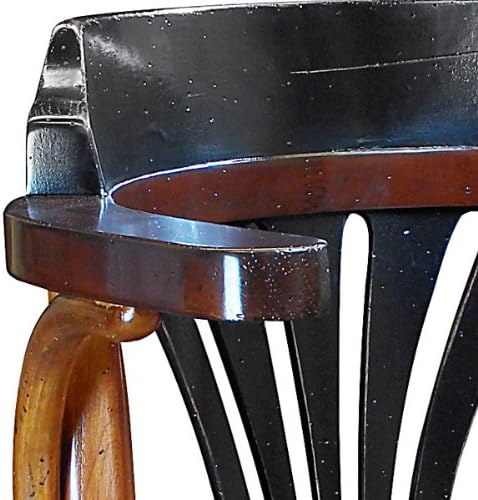 Pursers Desk Chair, Black