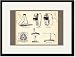 Black Framed/Matted Print 17x23, Bridles, Breaching and Breast Collars